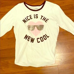 Long sleeve shirt